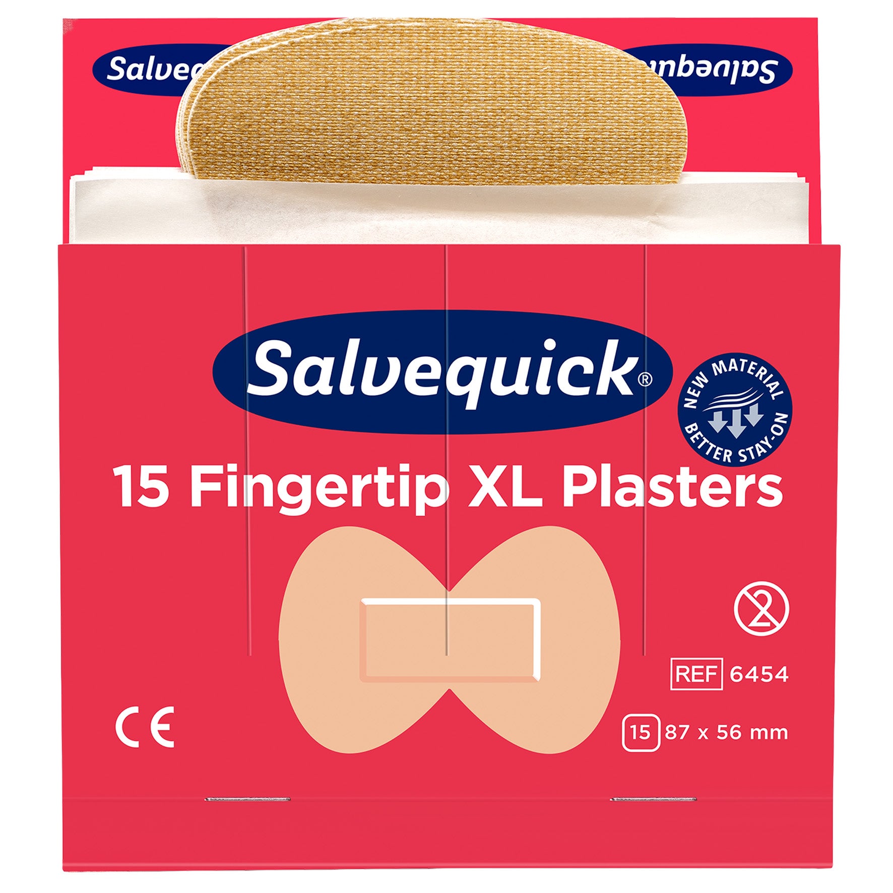 Fingertoppsplåster XL 6 x 15 st/fp 6454