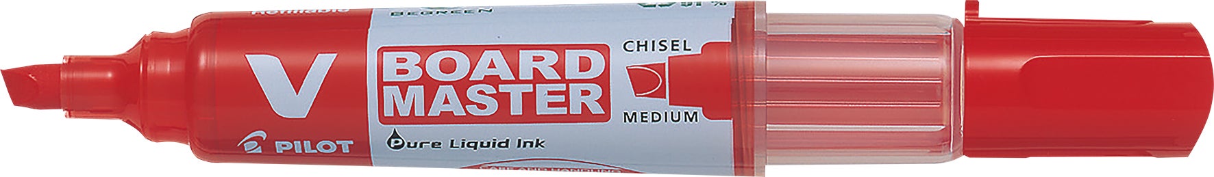 Whiteboard-penna Pilot V sned röd