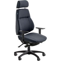 Kontorsstol Sverigestolen 818 komplett svart