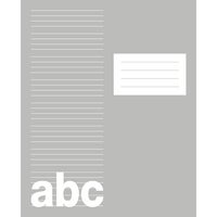 Skrivhäfte 17x21cm linjerat 5+5+5+7mm