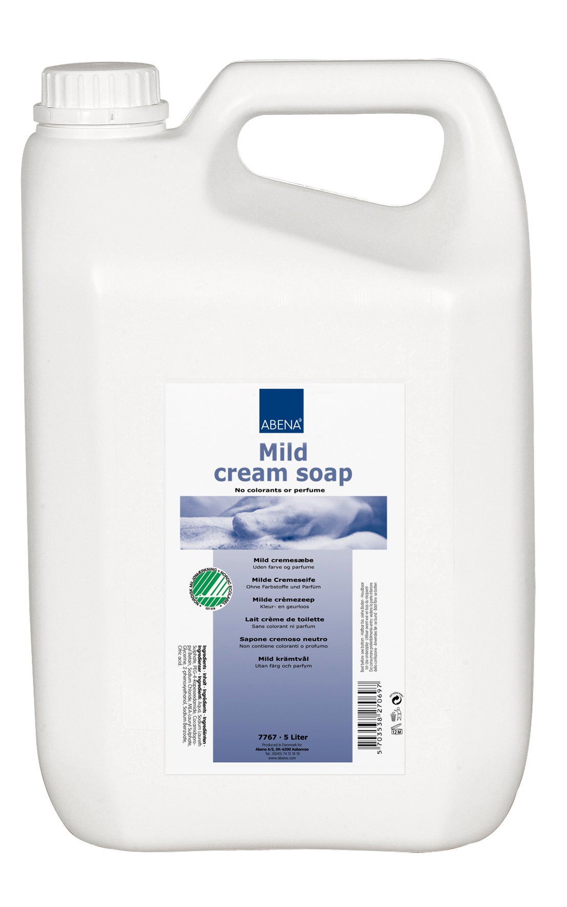 Handtvål utan parfym 5 liter