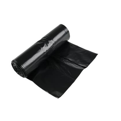 Sopsäck 60 liter 45my Svart 25 st/fp