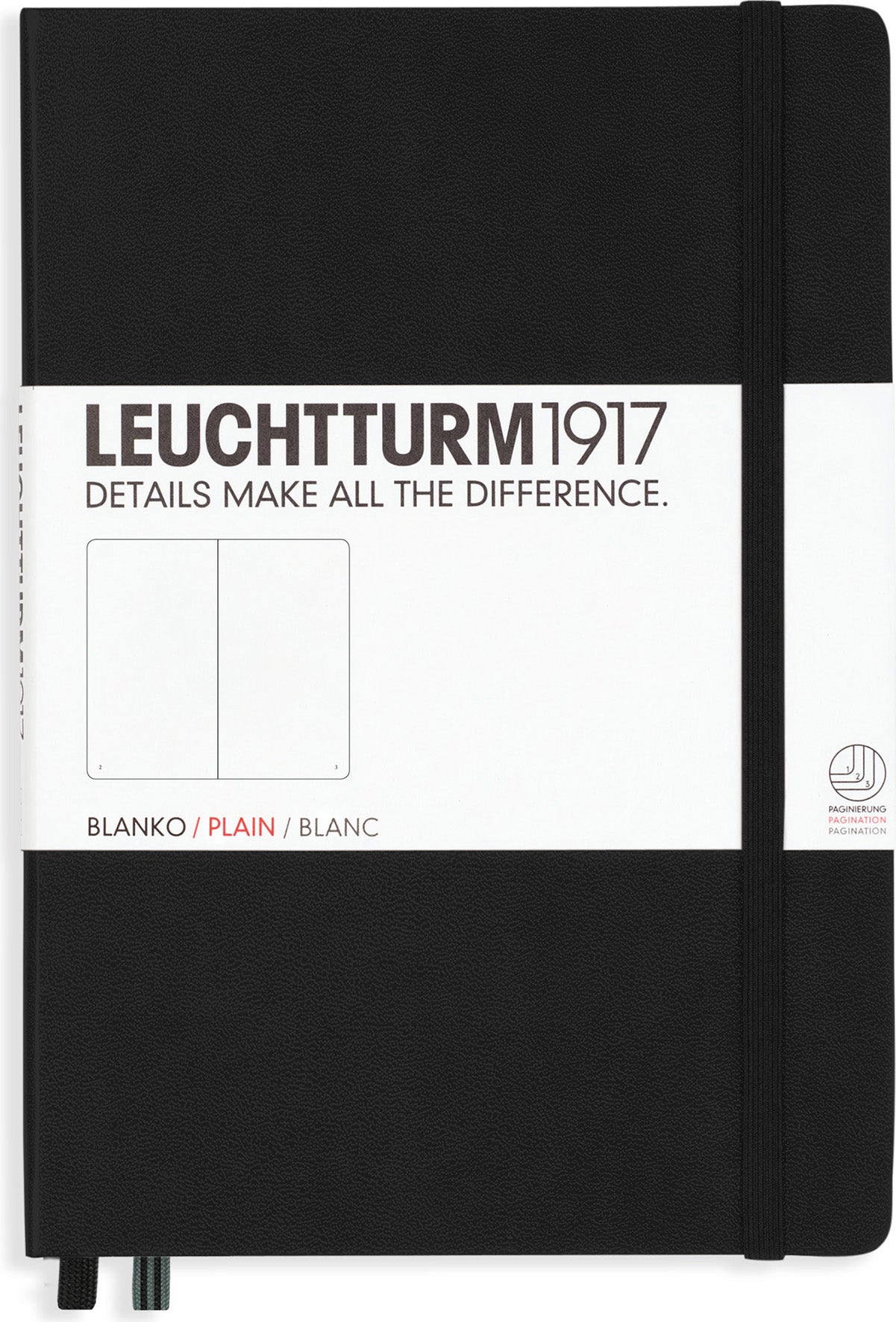 Anteckningsbok A5 Olinjerad Leuchtturm 1917