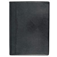 Blockomslag A5 konstläder svart