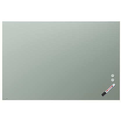 Glastavla matt 100x150 cm sage green