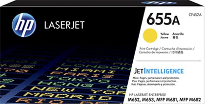 Toner HP 655A CF452A Gul 10,5k