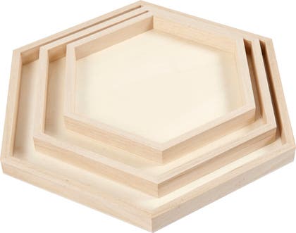 Brickor Trä för dekoration 3/fp