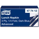 Lunchservett Tork Mjuk 3-lager 150-pack mörkblå