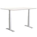 Skrivbord el Easydesk Adapt VI 140x80 cm vit