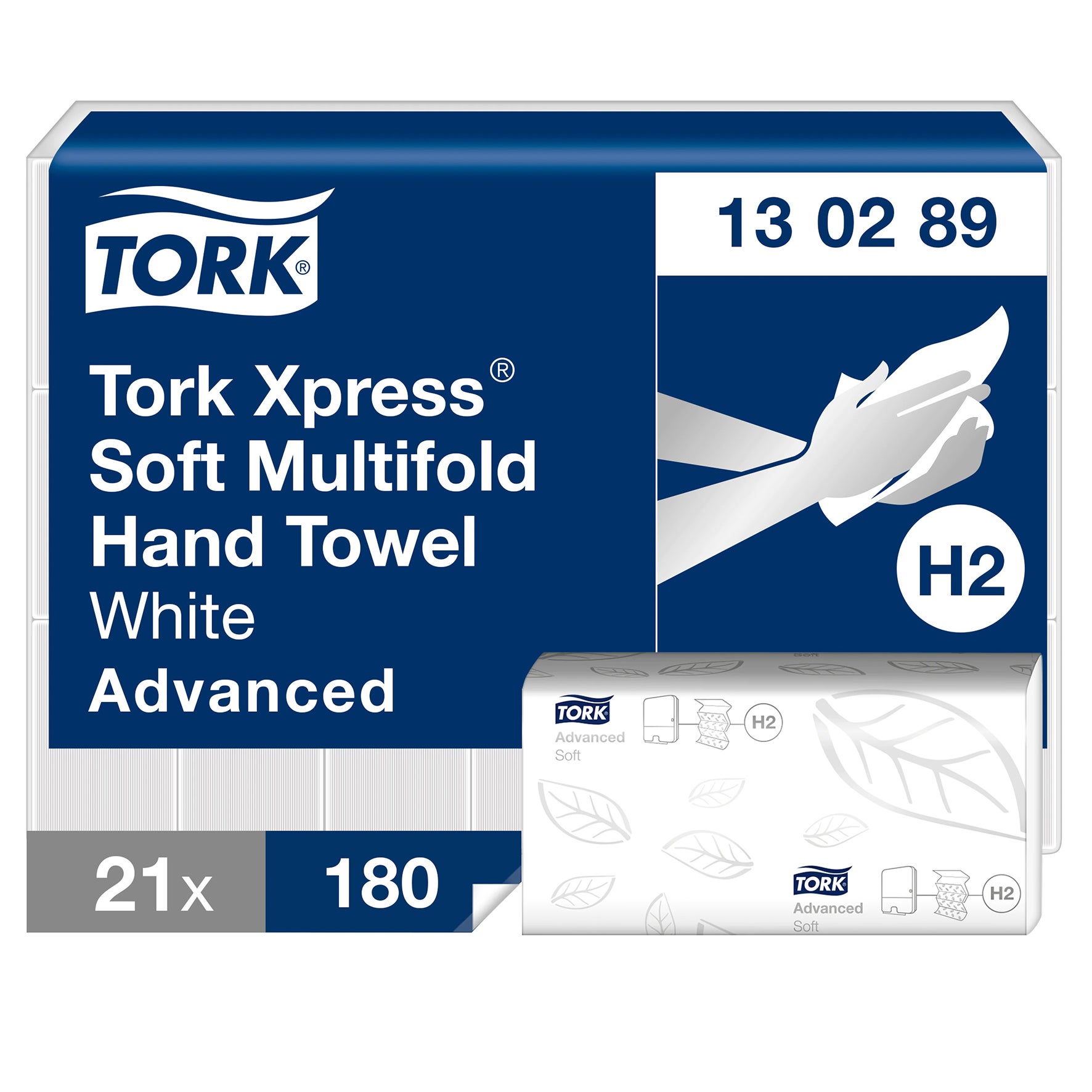 Handduk Tork Advanced H2 3780 st/fp