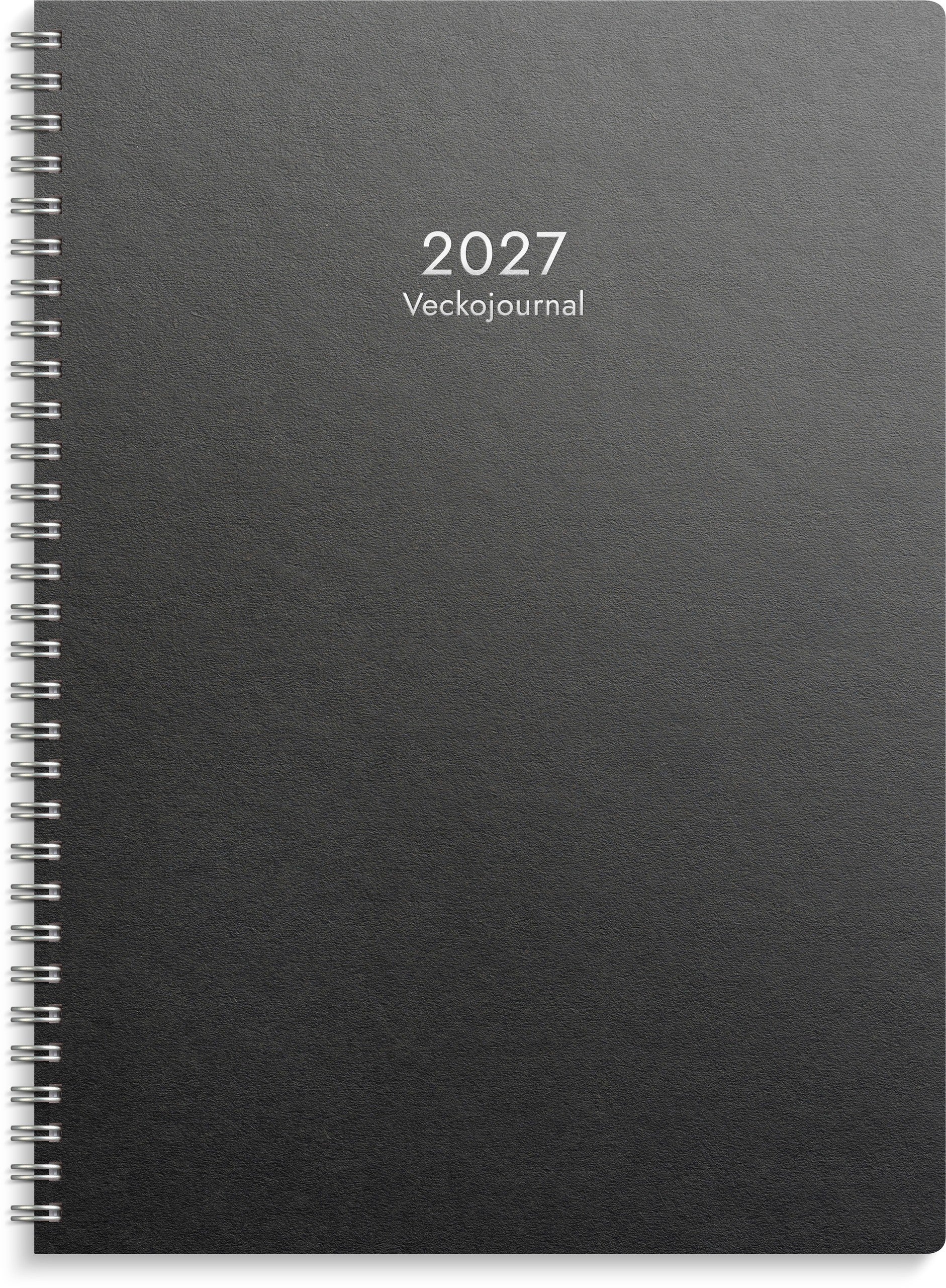 Veckojournal 2027 refill Burde
