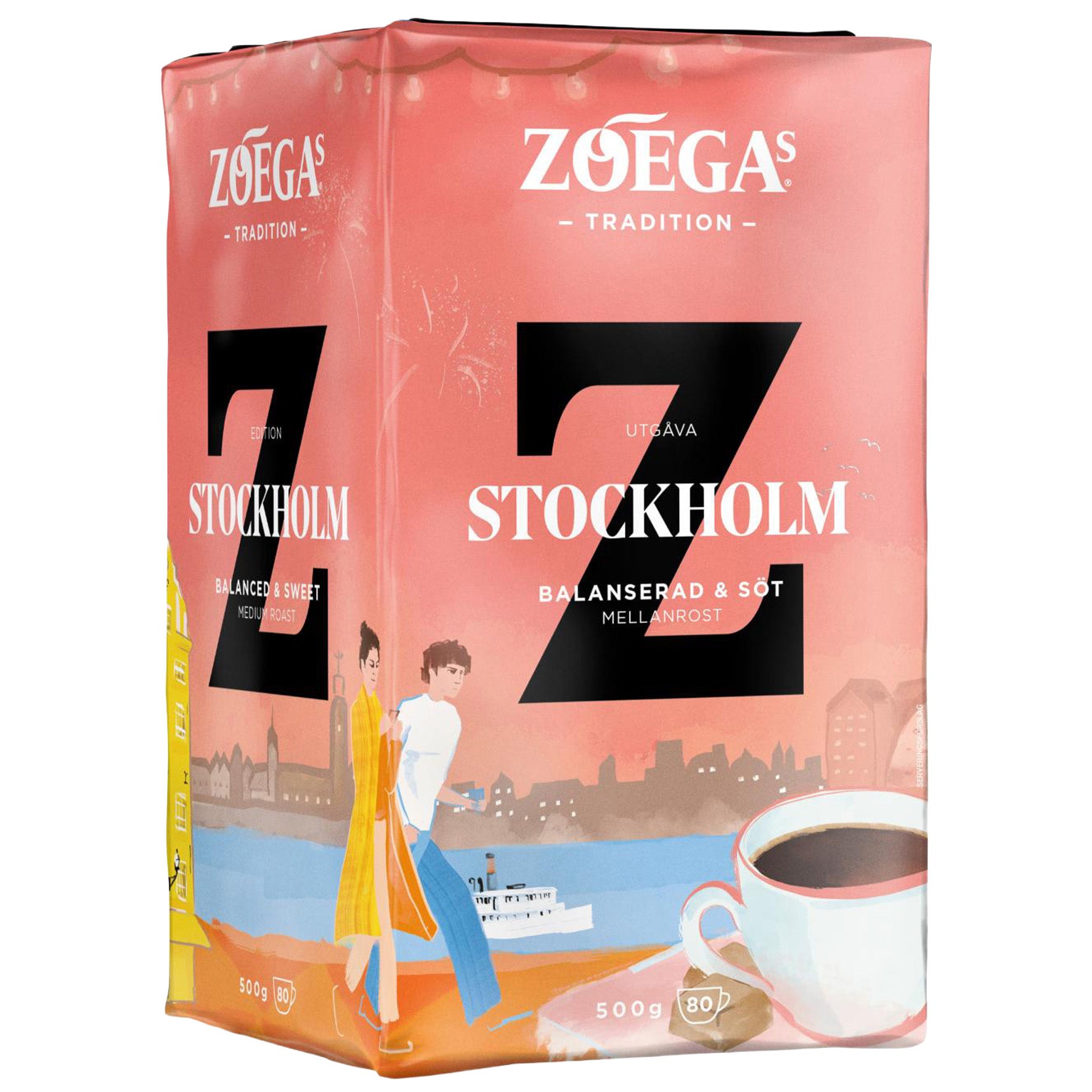 Kaffe Zoégas Stockholm brygg vac 500 g