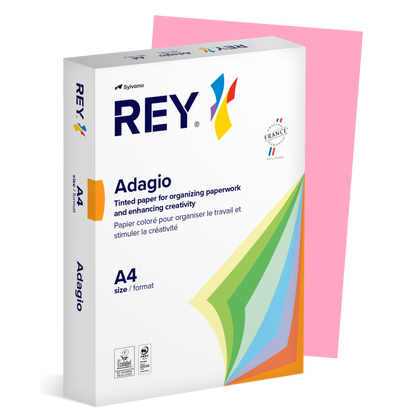 Färgat papper Rey Adagio A4 80g