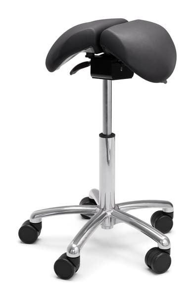 Sadelstol Polo Split Standard svart