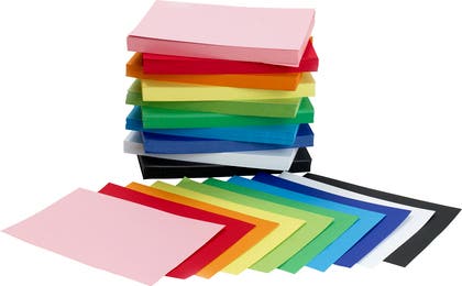 Kartong 225g 45x64cm mix 100/fp