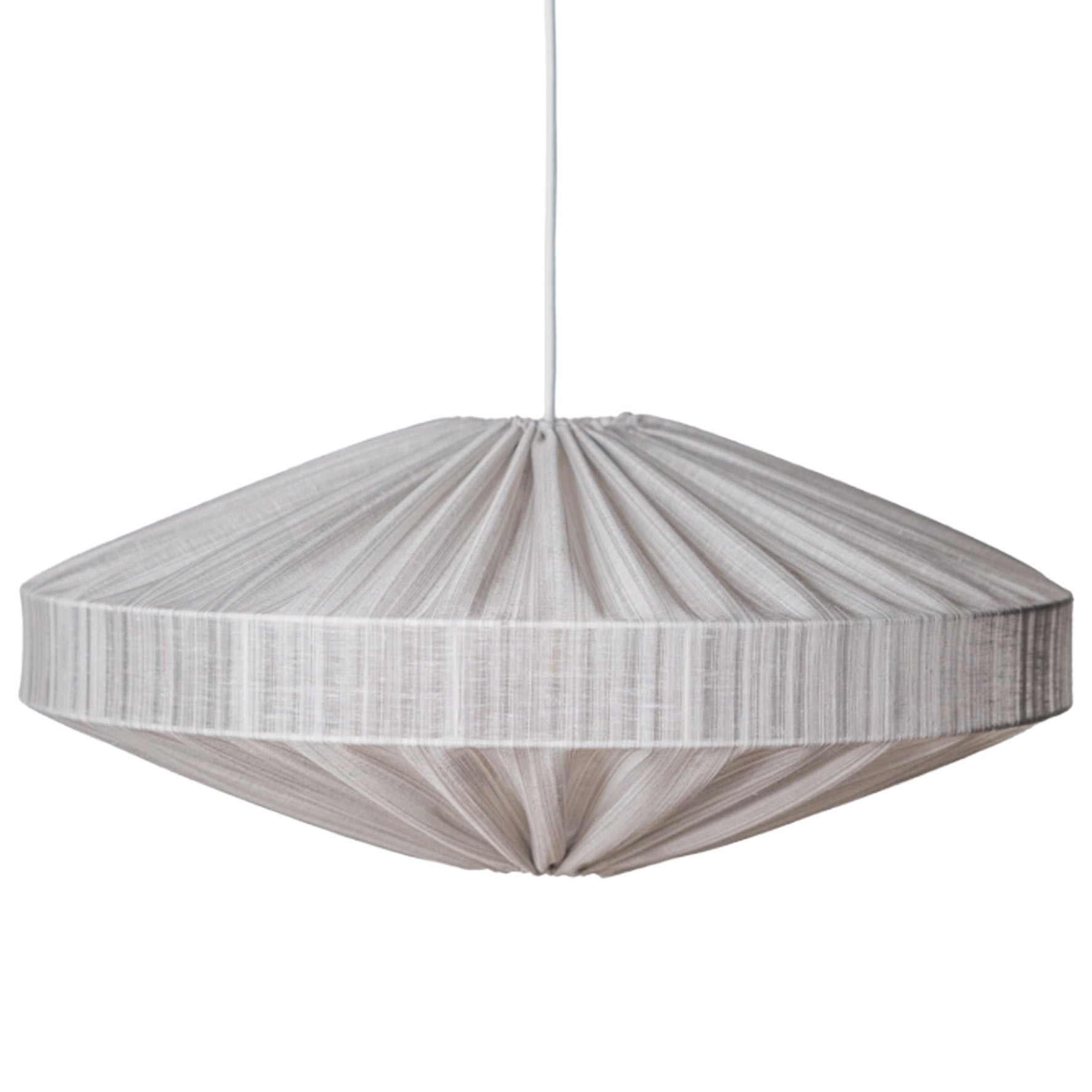 Taklampskärm Alba D78 s/v Rand vit