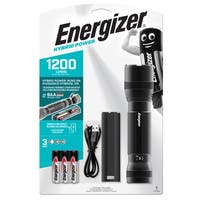 Ficklampa hybrid 1200 lm uppladdningsbar