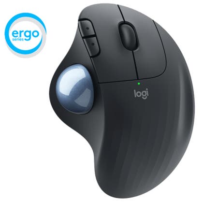Datormus ERGO Trackball M575 trådlös grafitgrå