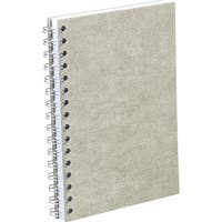 Anteckningsbok Bigso A5 olinjerad canvas linen