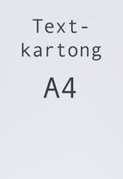 Kartong A4 vit 5 st/fp