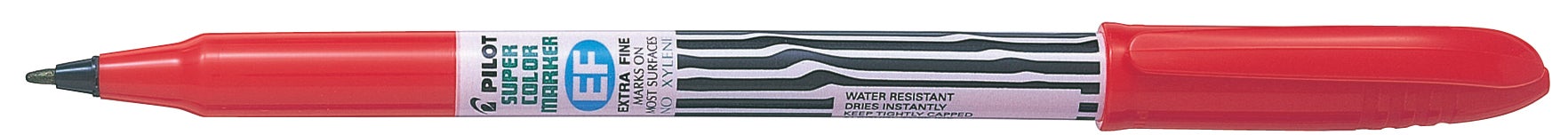 Märkpenna Pilot Super EF röd