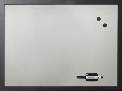 Whiteboardtavla silver/svart