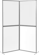 Skärm basic 4 transparent grå ram