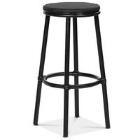 Barstol/pall Grasse textilene svart