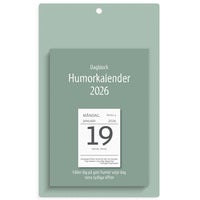 Väggplån med dagblock Humor