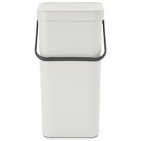 Avfallshink Sort&Go Ljusgrå 16 l