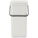 Avfallshink Sort&Go Ljusgrå 16 l