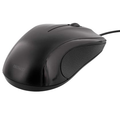 Mus trådad 3 knappar