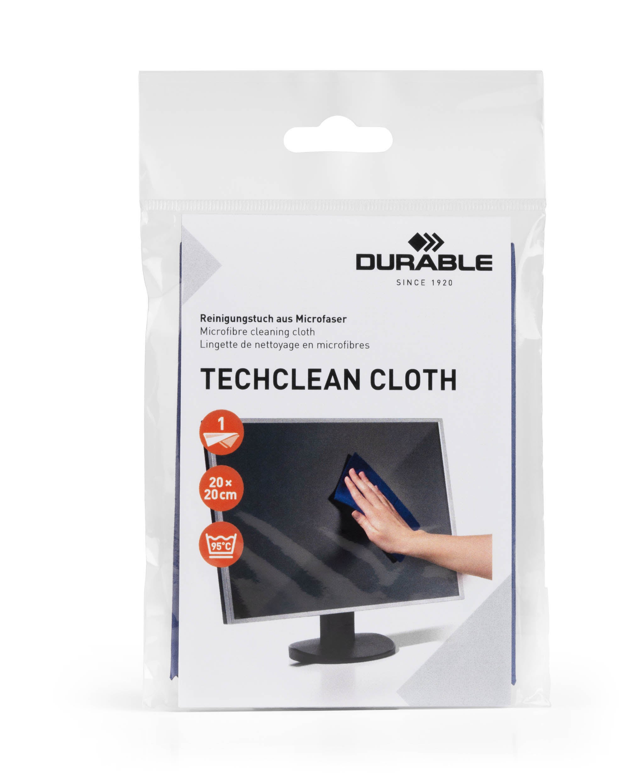 Mikrofiber rengöringsduk för bildskärm 200x200 mm