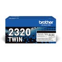 Toner Brother TN2320 Svart 2-pack