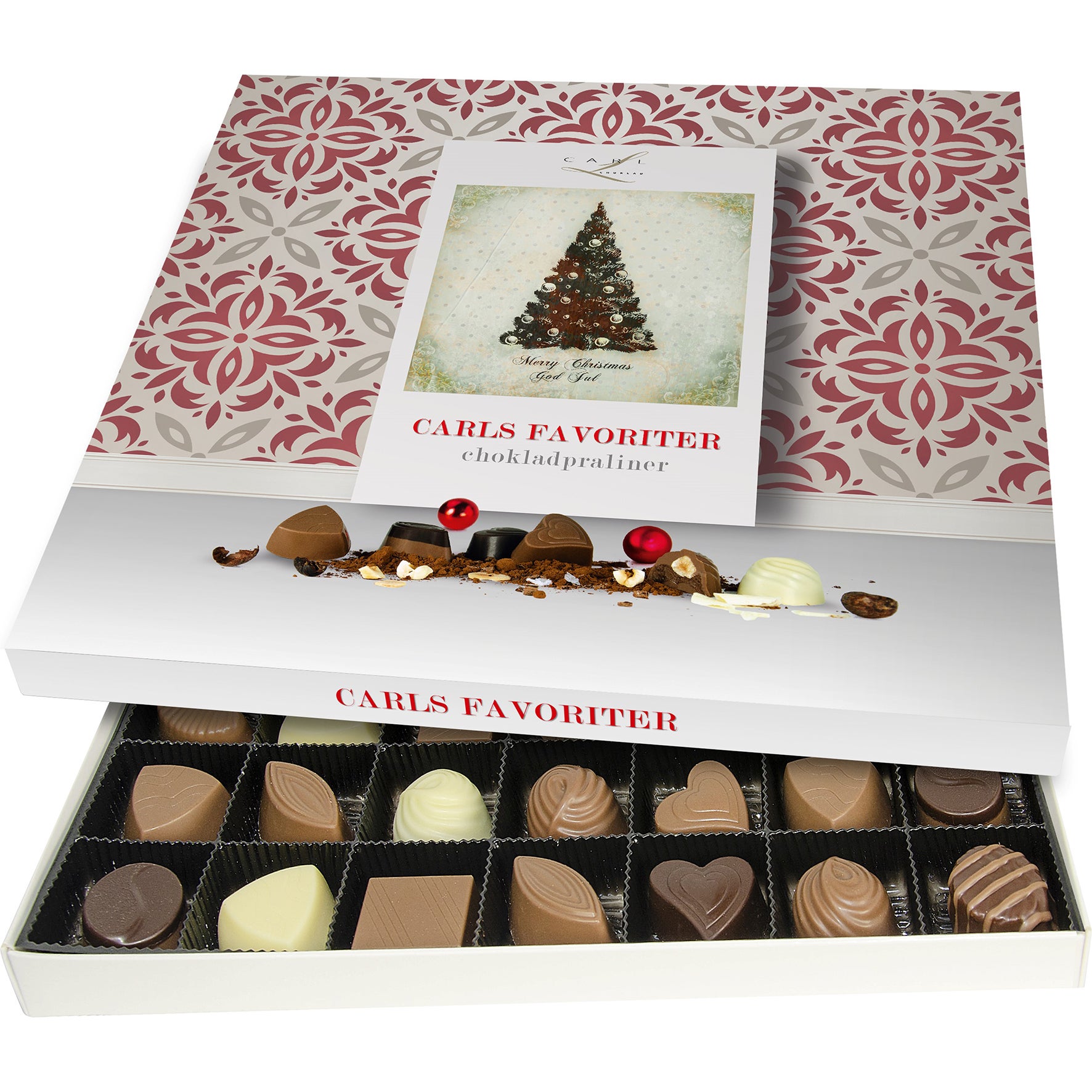 Chokladask Carls Favoriter 600 g