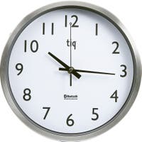 Väggklocka Bluetooth Ø300 mm aluminium