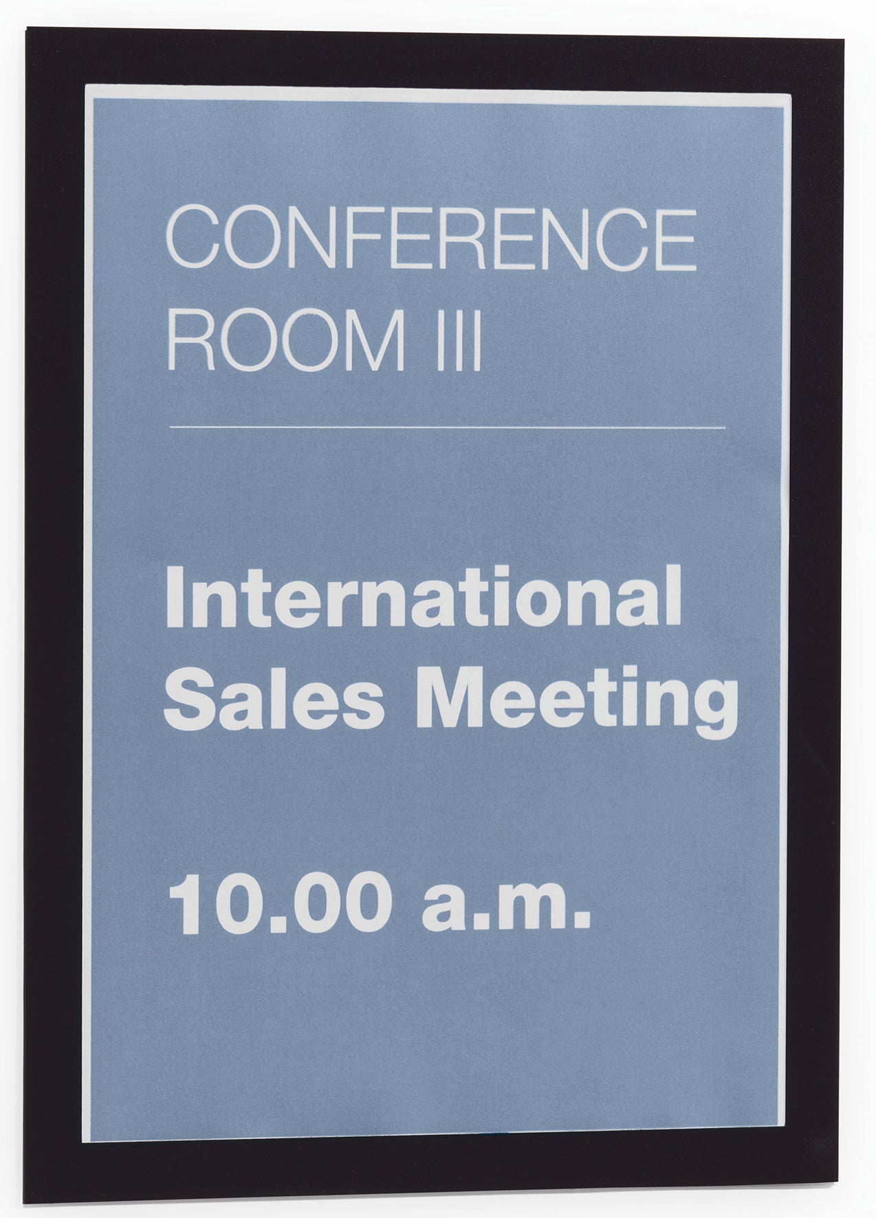 Inforam Duraframe A4 svart 10 st/fp