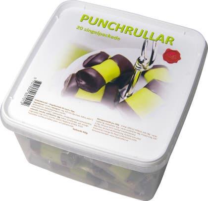 Punchrullar/chokladbollar singelpackade