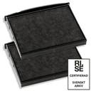 Dynkassett Colop E/2800 svart 2 st/fp