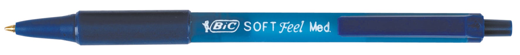 Kulspetspenna Bic Soft Feel blå
