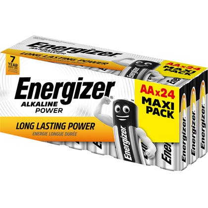 Energizer Batteri Alkaliskt AA 24-pack