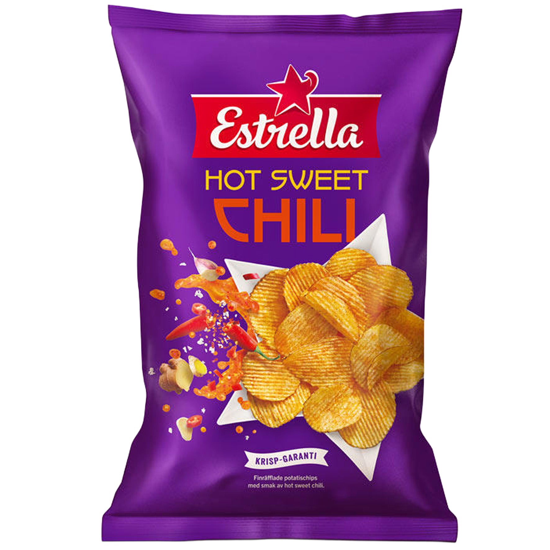 Chips Estrella Hot Sweet Chili 18x275 g
