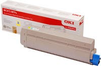 Toner OKI MC873 Gul 10K