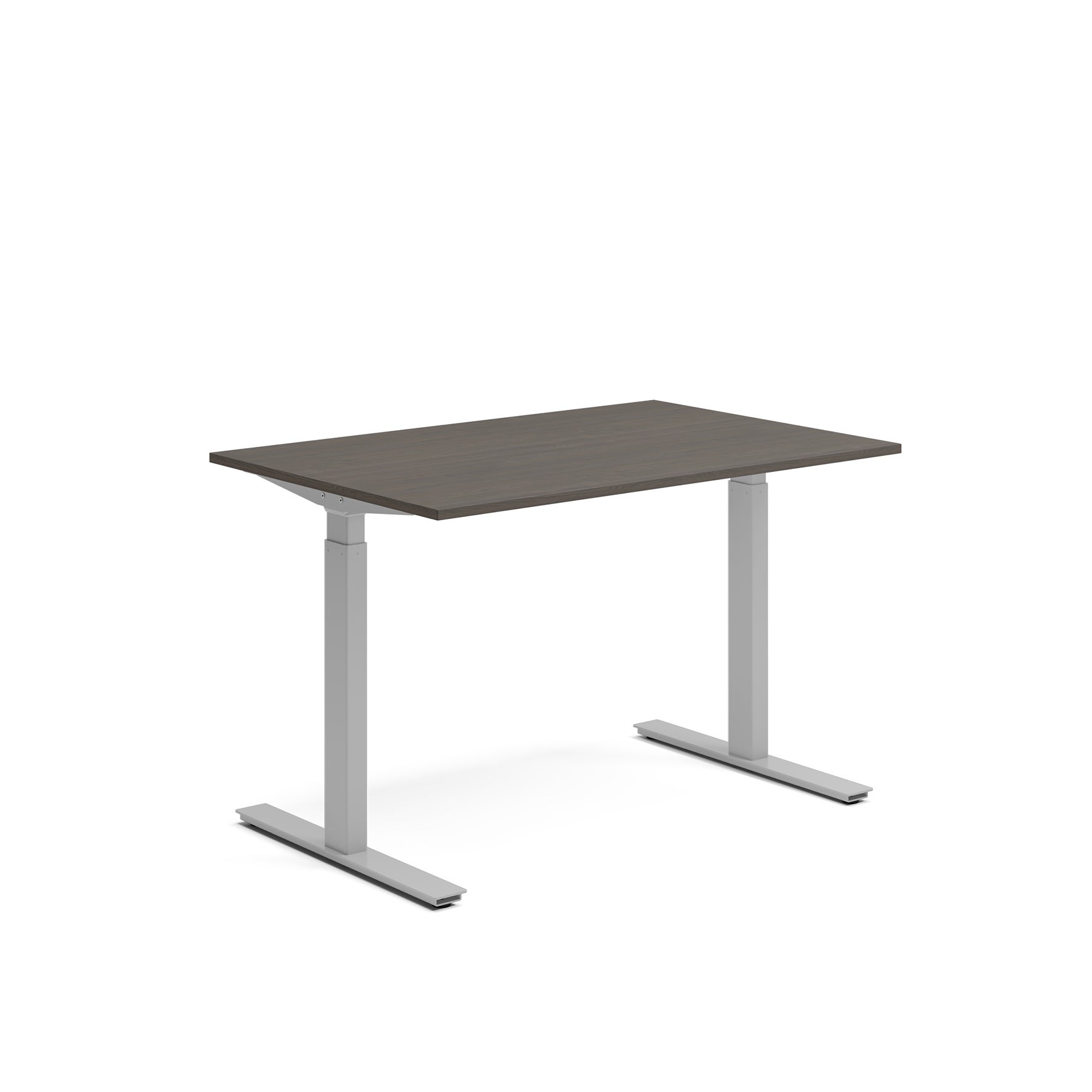 Höj- och sänkbart skrivbord Ergofunk Smart 1200 x 800 mm Silver-underrede