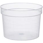 Medicinbägare plast bred transparent 30 ml