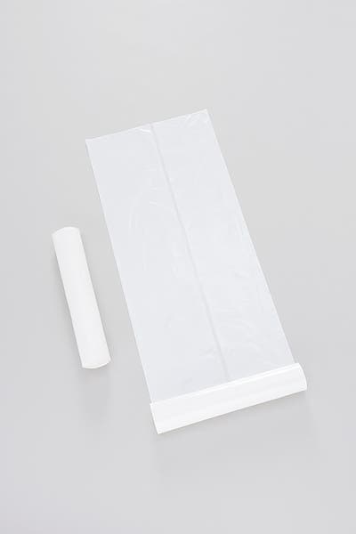 Avfallspåse 60 liter 24my vit 50 st/rulle