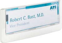 Dörr-/Väggskylt Click Sign 149x52,5 mm vit