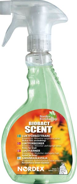 Luktborttagningsmedel Biobact Scent Spray 500 ml Nordex