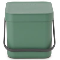 Avfallshink Sort&Go F.Green 6 l