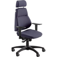 Kontorsstol Sverigestolen 817 Komplett blå
